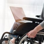 wheelchair laptop work west midlands private practice
